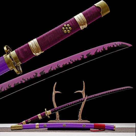 ONE PIECE Anime Katana Sword 海贼王紫阎魔