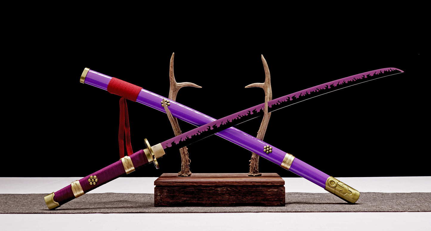 ONE PIECE Anime Katana Sword 海贼王紫阎魔
