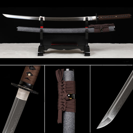 Japanses Samurai Katana Sword T10 Steel Clay Tempered