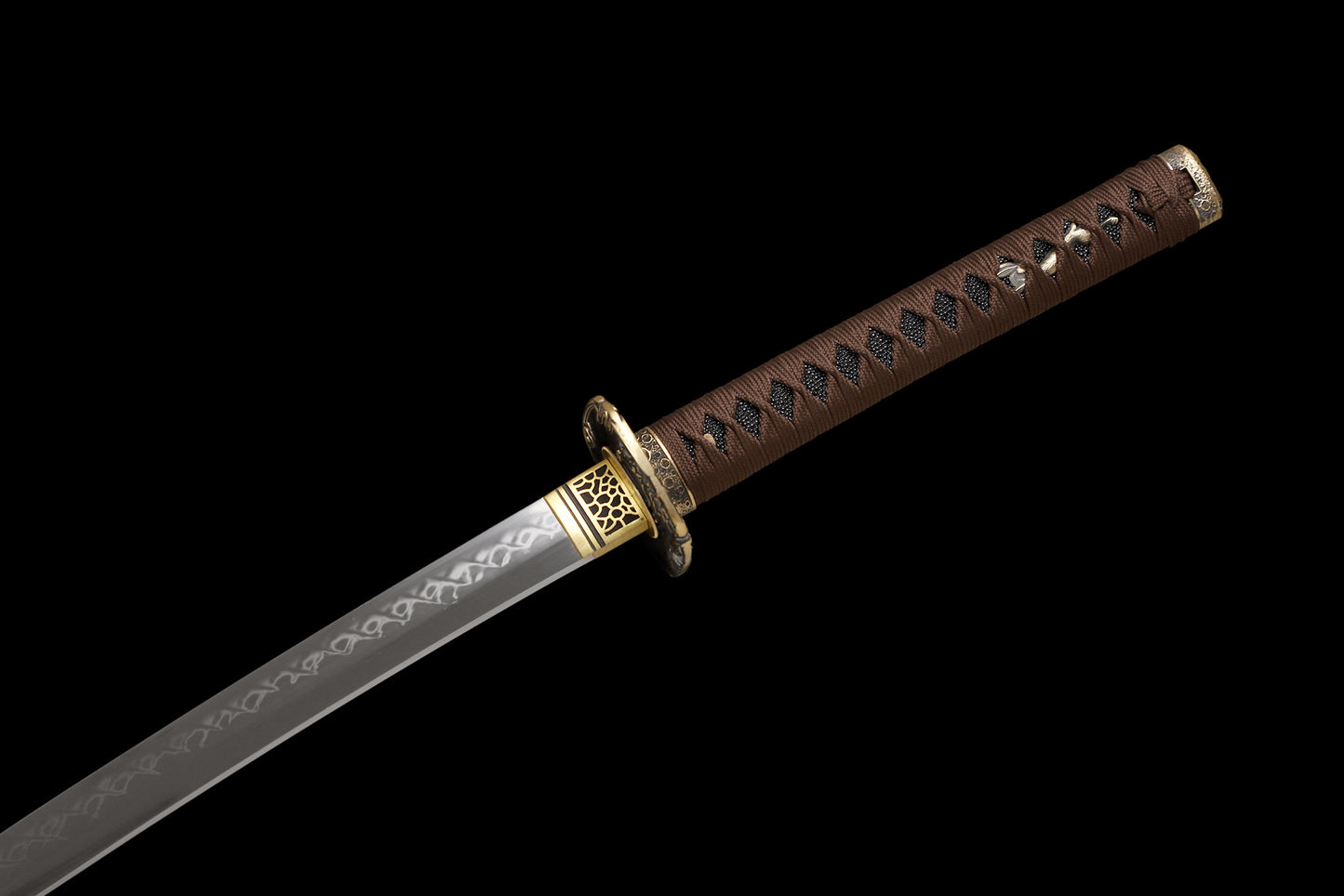 Japanses Samurai Katana Sword L6 Steel Clay Tempered