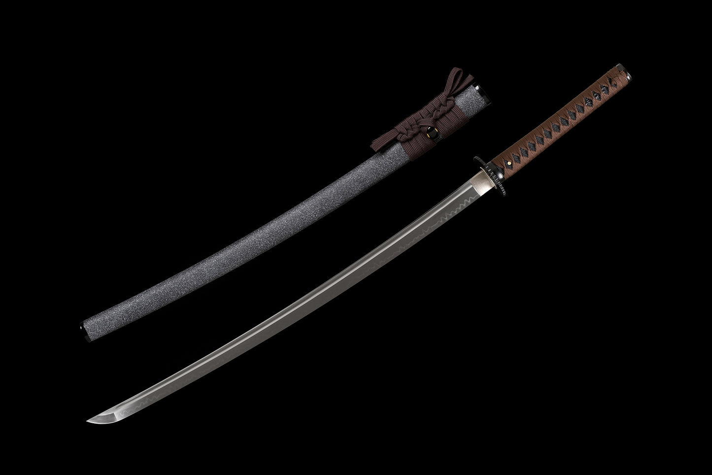 Japanses Samurai Katana Sword T10 Steel Clay Tempered