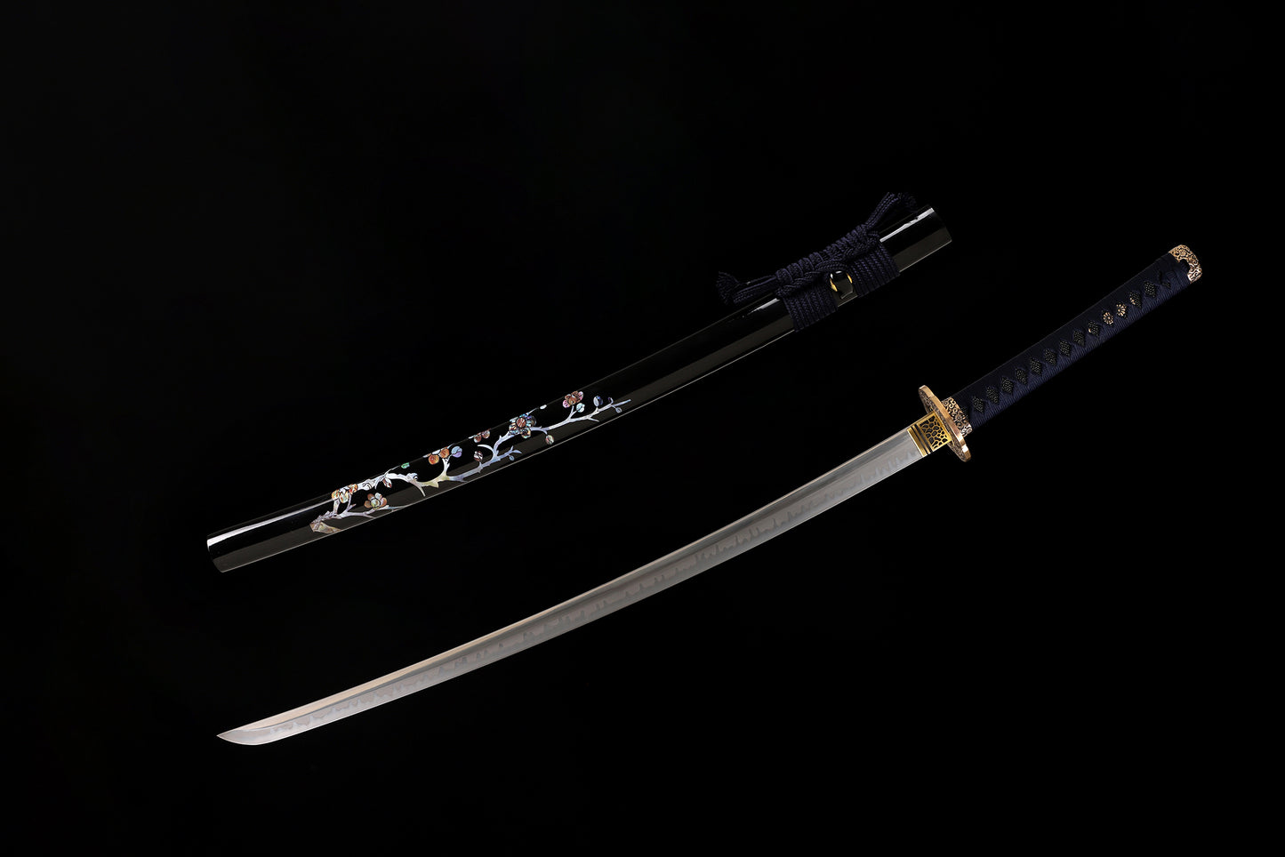 Japanses Samurai Katana Sword L6 Steel Clay Tempered