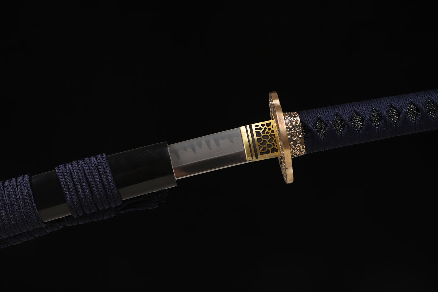 Japanses Samurai Katana Sword L6 Steel Clay Tempered