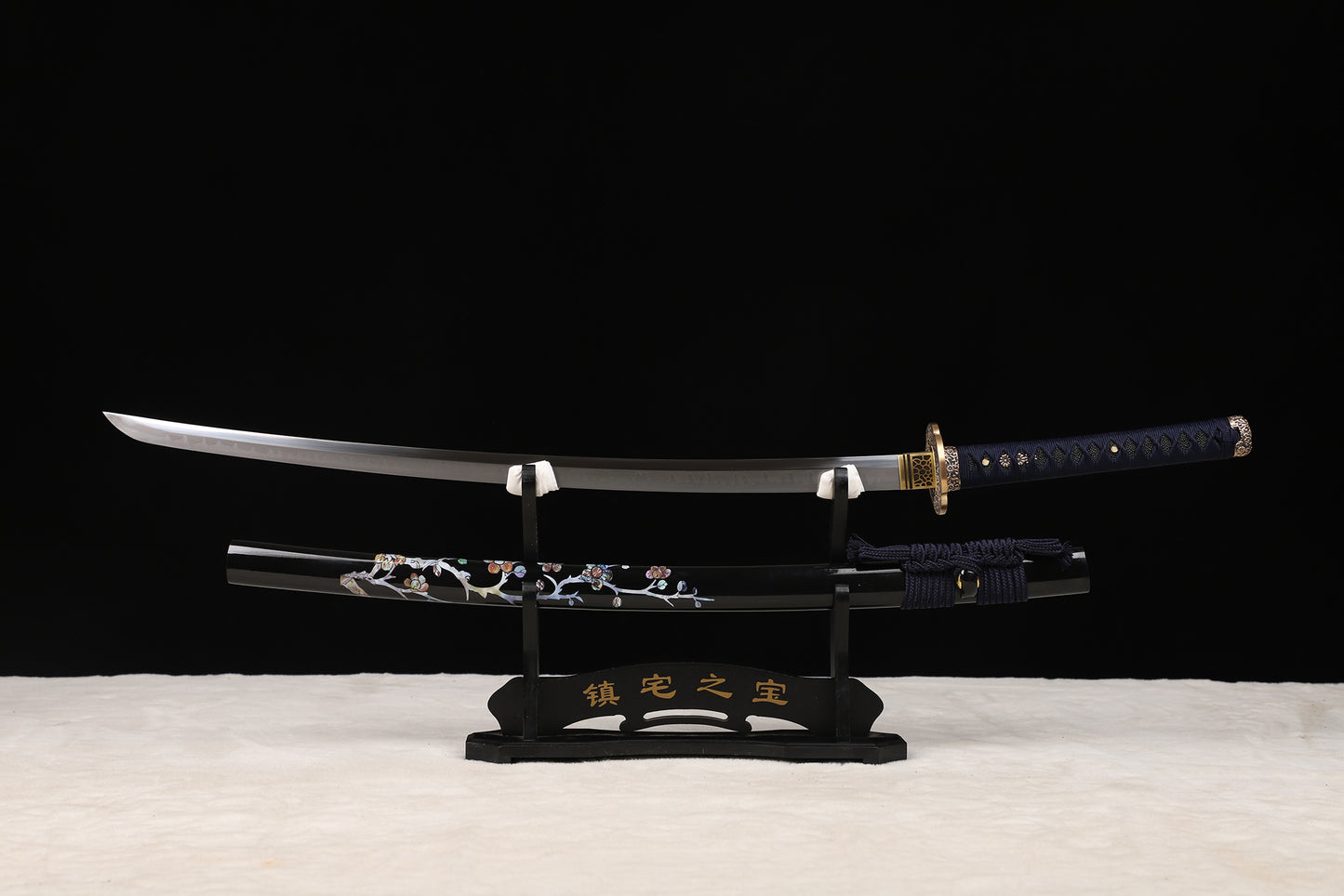 Japanses Samurai Katana Sword L6 Steel Clay Tempered